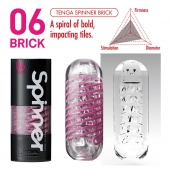 Мастурбатор SPINNER Brick - Tenga - в Реутове купить с доставкой