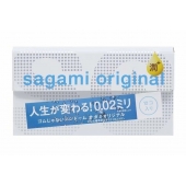 Ультратонкие презервативы Sagami Original 0.02 Extra Lub с увеличенным количеством смазки - 12 шт. - Sagami - купить с доставкой в Реутове