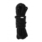 Черная веревка для шибари DELUXE BONDAGE ROPE - 5 м. - Dream Toys - купить с доставкой в Реутове