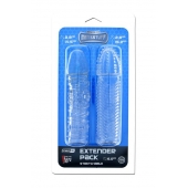 Комплект из 2 прозрачных насадок на пенис PENIS EXTENDER PACK - Dream Toys - в Реутове купить с доставкой