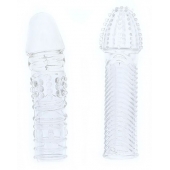 Комплект из 2 прозрачных насадок на пенис PENIS EXTENDER PACK - Dream Toys - в Реутове купить с доставкой