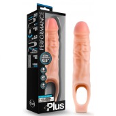 Телесный реалистичный фаллоудлинитель 9 Inch Silicone Cock Sheath Penis Extender - 22,86 см. - Blush Novelties - в Реутове купить с доставкой