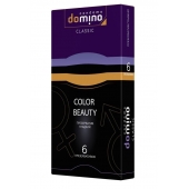 Разноцветные презервативы DOMINO Colour Beauty - 6 шт. - Domino - купить с доставкой в Реутове