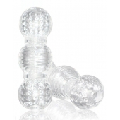 Прозрачный фигурный мастурбатор Master Stroker - Blush Novelties - в Реутове купить с доставкой