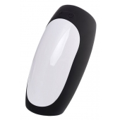 Черно-белый перезаряжаемый мастурбатор Erotist Hailstorm - Erotist Adult Toys - в Реутове купить с доставкой