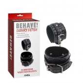 Черные наручники Surrender Wrist Restraints - Chisa - купить с доставкой в Реутове