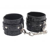 Черные наручники Surrender Wrist Restraints - Chisa - купить с доставкой в Реутове
