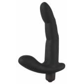Черный вибромассажер простаты Naughty Finger Prostate Vibe - 13,8 см. - Orion - в Реутове купить с доставкой