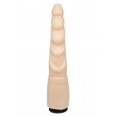 Телесная реалистичная насадка-елочка - 20,5 см. - LOVETOY (А-Полимер) - купить с доставкой в Реутове