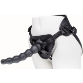 Пояс харнесс BEST UNI strap с 2 насадками - 18 и 22 см. - LOVETOY (А-Полимер) - купить с доставкой в Реутове