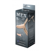 Телесный мужской парапротез MEN STYLE - 15 см. - LOVETOY (А-Полимер) - купить с доставкой в Реутове