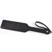 Черная гладкая шлепалка SEX - 35 см. - Sitabella - купить с доставкой в Реутове