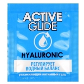 Лубрикант на водной основе Active Glide с гиалуроновой кислотой - 3 гр. - Биоритм - купить с доставкой в Реутове