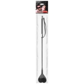 Черный стек с наконечником-сердечком - 54 см. - Notabu - купить с доставкой в Реутове