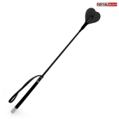 Черный стек с наконечником-сердечком - 54 см. - Notabu - купить с доставкой в Реутове