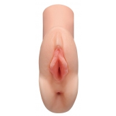 Телесный мастурбатор Perfect Pussy Double Stroker - Pipedream - в Реутове купить с доставкой