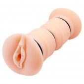 Телесный вибромастурбатор-вагина Michelle - Baile - в Реутове купить с доставкой