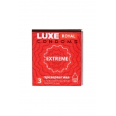 Текстурированные презервативы LUXE Royal Extreme - 3 шт. - Luxe - купить с доставкой в Реутове