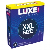 Презервативы увеличенного размера LUXE Royal XXL Size - 3 шт. - Luxe - купить с доставкой в Реутове