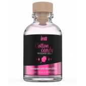 Массажный гель с согревающим эффектом Cotton Candy - 30 мл. - INTT - купить с доставкой в Реутове