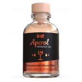 Массажный гель с согревающим эффектом Aperol - 30 мл. - INTT - купить с доставкой в Реутове