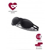 Черная плотная силиконовая маска - ToyFa - купить с доставкой в Реутове