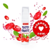 Гель-смазка Tutti-frutti со вкусом барбариса - 30 гр. - Биоритм - купить с доставкой в Реутове