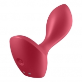 Красный вибромассажёр простаты Satisfyer Backdoor Lover - 14 см. - Satisfyer - в Реутове купить с доставкой