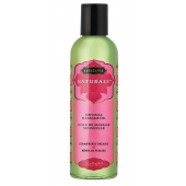 Массажное масло Naturals Strawberry Dreams с ароматом клубники - 59 мл. - Kama Sutra - купить с доставкой в Реутове