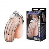 Металлическая клетка Prisoner Cock Сage с замком - BlueLine - купить с доставкой в Реутове
