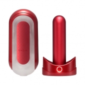 Красный мастурбатор Flip Zero Red   Warmer с подогревом - Tenga - в Реутове купить с доставкой