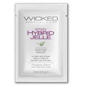 Гель-лубрикант на водно-силиконовой основе Simply Hybrid Jelle - 3 мл. - Wicked - купить с доставкой в Реутове