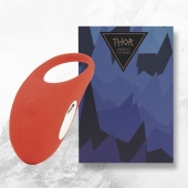 Красное кольцо с вибрацией Thor Cockring - FeelzToys - в Реутове купить с доставкой