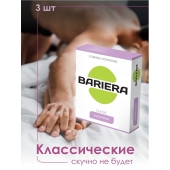 Классические презервативы Bariera Classic - 3 шт. - Bariera - купить с доставкой в Реутове