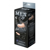 Пустотелый фаллопротез MEN STYLE - 17,5 см. - LOVETOY (А-Полимер) - купить с доставкой в Реутове