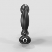 Черный вибромассажер простаты и промежности Prostate Pro с пультом ДУ - Bathmate - в Реутове купить с доставкой