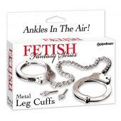 Металлические наручники Metal Leg Cuffs - Pipedream - купить с доставкой в Реутове