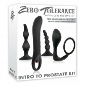 Набор стимуляторов простаты Intro To Prostate Kit - Zero Tolerance - в Реутове купить с доставкой