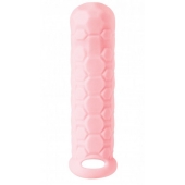 Розовый фаллоудлинитель Homme Long - 15,5 см. - Lola Games - в Реутове купить с доставкой