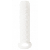 Белый фаллоудлинитель Homme Long - 13,5 см. - Lola Games - в Реутове купить с доставкой