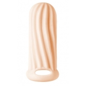 Телесный фаллоудлинитель Homme Wide - 11 см. - Lola Games - в Реутове купить с доставкой