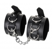 Черные оковы Anonymo из искусственной кожи - ToyFa - купить с доставкой в Реутове