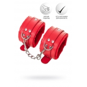 Красные оковы Anonymo из искусственной кожи - ToyFa - купить с доставкой в Реутове
