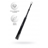 Черный флоггер Anonymo - 64 см. - ToyFa - купить с доставкой в Реутове