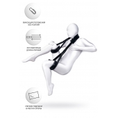 Черные кожаные стропы для фиксации Anonymo - ToyFa - купить с доставкой в Реутове