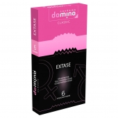 Презервативы с точками и рёбрышками DOMINO Classic Extase - 6 шт. - Domino - купить с доставкой в Реутове