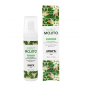 Разогревающее массажное масло с ароматом мохито Gourmet Mint Mojito - 50 мл. - Exsens - купить с доставкой в Реутове