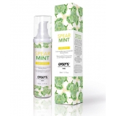 Разогревающее массажное масло Gourmet Spearmint Organic с органическими ингредиентами - 50 мл. - Exsens - купить с доставкой в Реутове