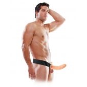 Полый страпон 8  Hollow Strap-On телесного цвета - 19 см. - Pipedream - купить с доставкой в Реутове