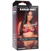 Мастурбатор-вагина Karlee Grey ULTRASKYN Pocket Pussy - Doc Johnson - в Реутове купить с доставкой
